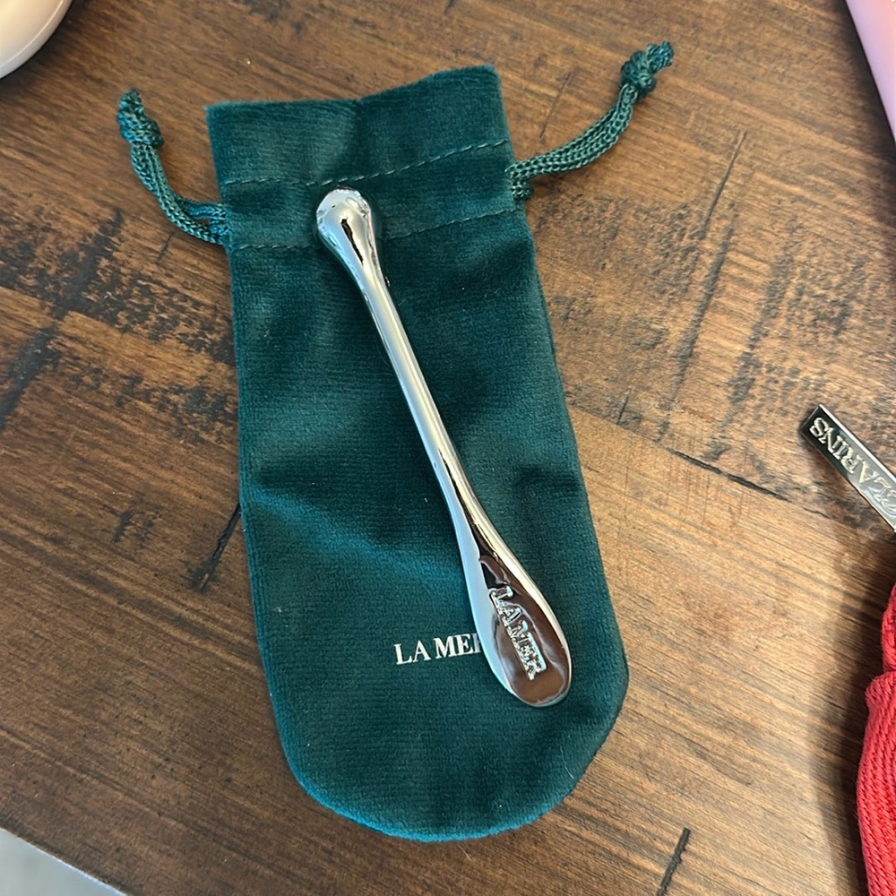 La Mer Eye Cream Silver Tool With Case